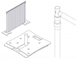 pipe-drape